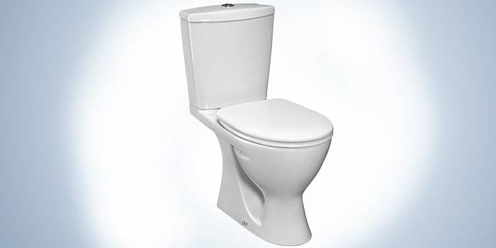 Vízszintes öblítő WC