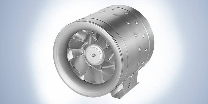 A kerek csatornás ventilátor a fém Etaline EL 315 E2 01 tokban