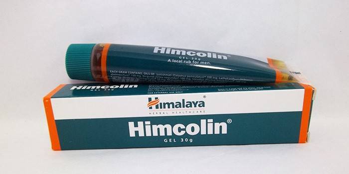 Himkolin pakovanje gela