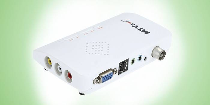 מקלט וידאו אנלוגי HDTV HD תיבת טלוויזיה LCD