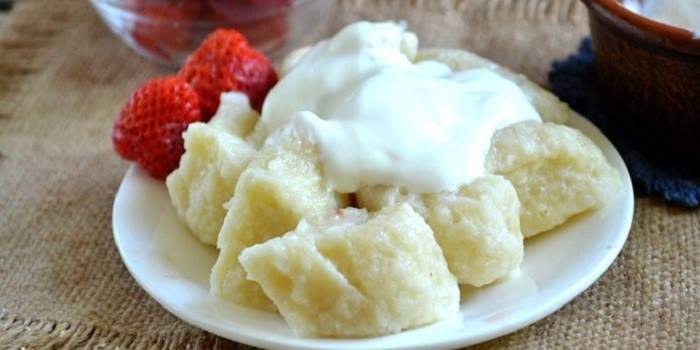 Bánh bao lười, như trong một trường mẫu giáo