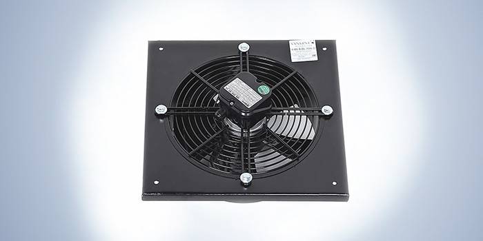 A Vanvent OV-K-450 ventilátor csatorna modellje