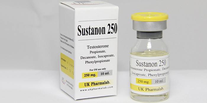 Sustanon 250 pudelē