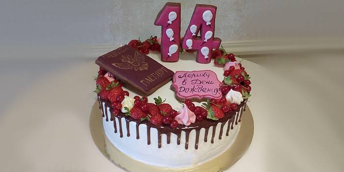 Para una niña en su 14 cumpleaños