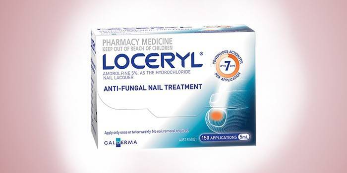 Loceryl vernice antifungina in confezione