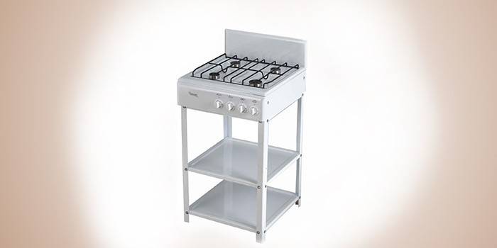 Stufa a gas con ripiani Summer Resident PG-4