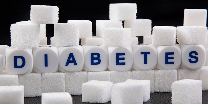 Inscripción Diabetes y cubos refinados