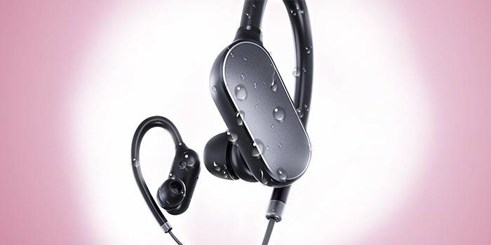 Fones de ouvido a vácuo à prova d'água para atividades ao ar livre