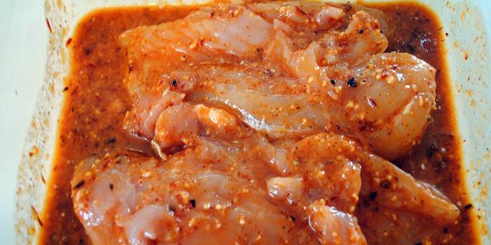 Para frango suculento