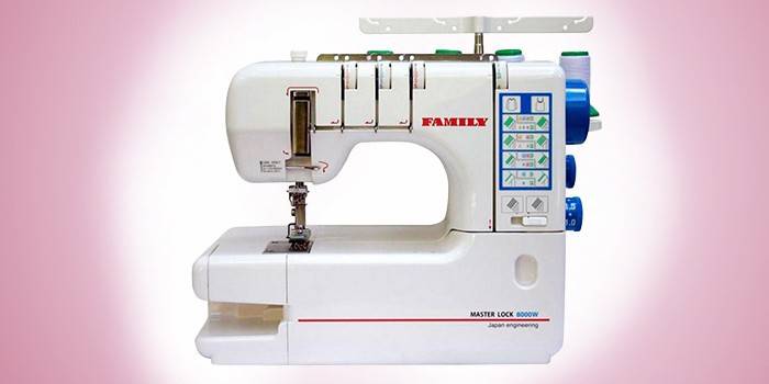 Sewing machine for home Family MasterLock 8000W