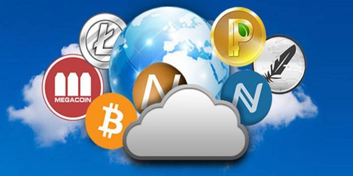 Cryptocurrency simgeleri