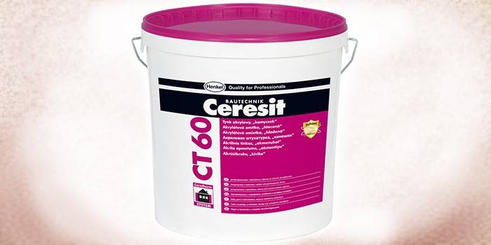 Spand med akrylpuds Ceresit CT 60