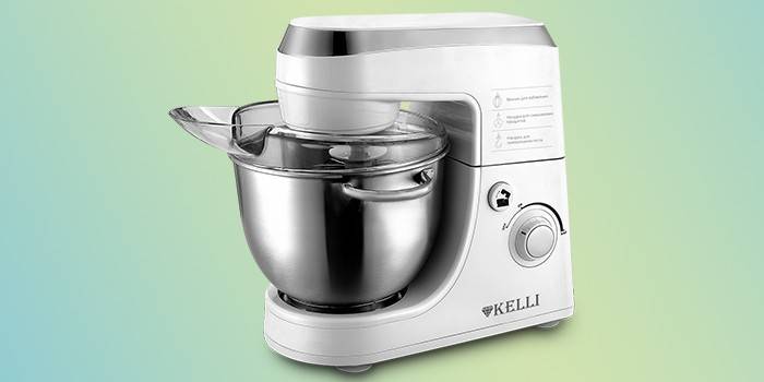 Kelli KL-5052 خلاط دوارة من الصلب غير القابل للصدأ