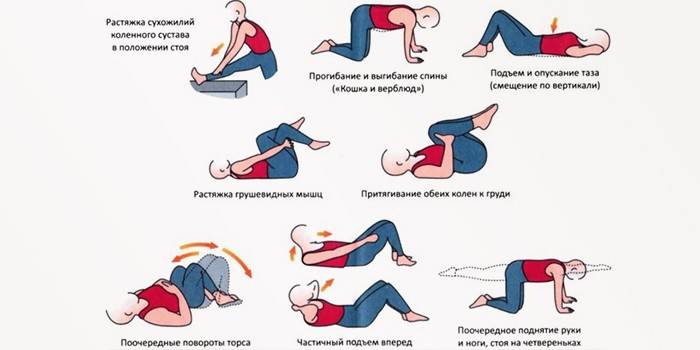 Ćwiczenia na osteochondroza lędźwiowa