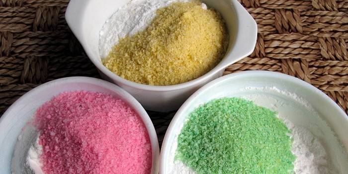Ingredienti per le bombe