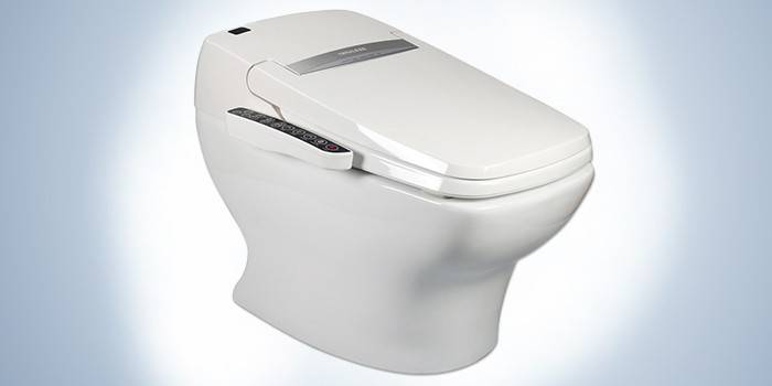 WC-tál elektronikus fedéllel