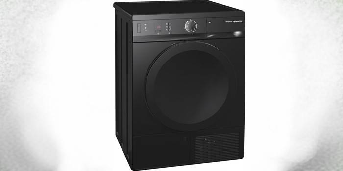 Melnais veļas žāvētājs Gorenje Simplicity D74SY2B