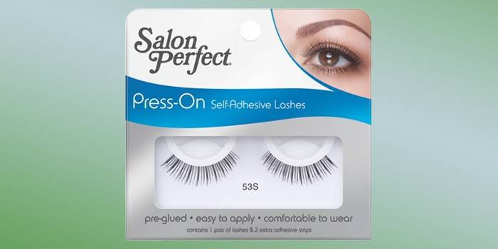 Faux cils autocollants réutilisables Salon Perfect No.-53