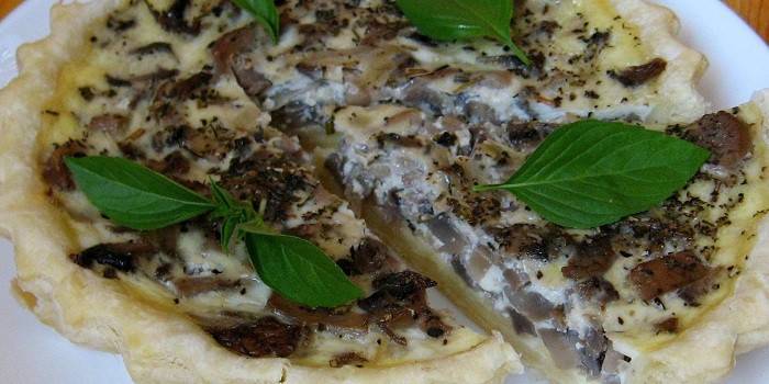Puf böreği pastasını aç