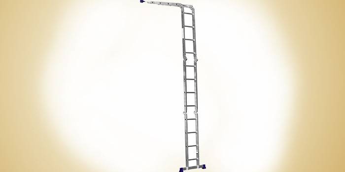 סולם מדרגות סיבין 38852 4x4