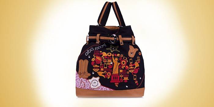 Stylische Rucksacktasche
