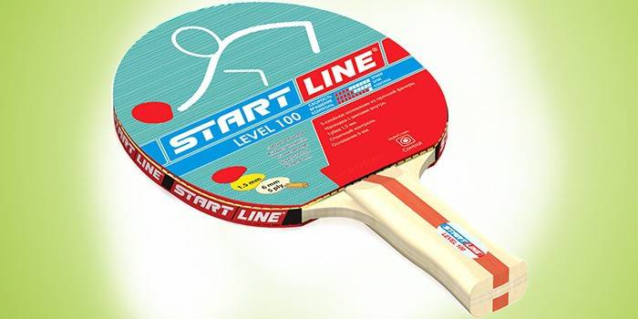 Antas ng Linya ng Ping Pong Racket Start 100 Antas
