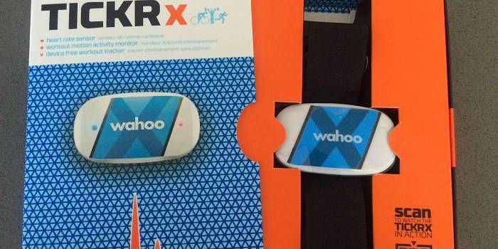 Monitor pracy serca Wahoo TICKR X Heart Workout w opakowaniu