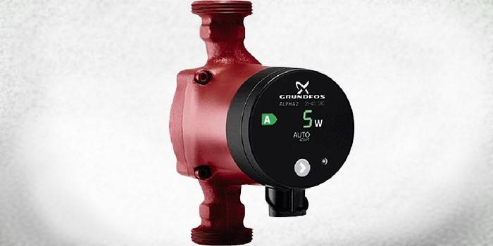 Pump para sa sistema ng pag-init Grundfos ALPHA2 25-40 180