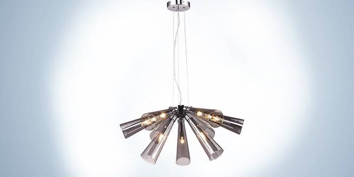 Candelabru Luce Solara 5064 / 9S Fum
