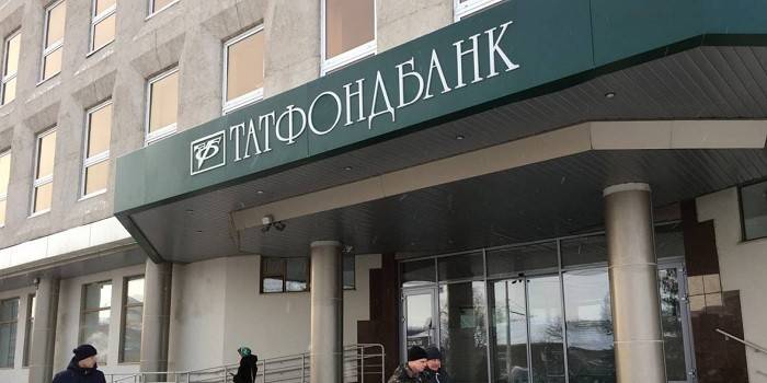 A Tatfondbank fiókja Kazanban