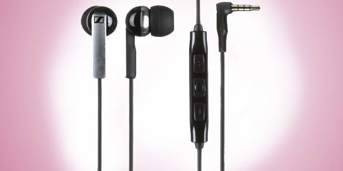 Fio de vácuo para auscultadores Sennheiser CX 2.00G Preto