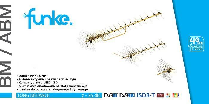 אנטנה פעילה ABK 3553
