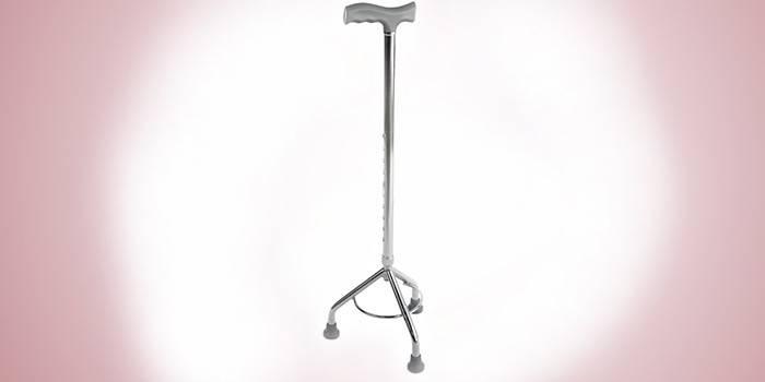 عصا المشي بثلاثة أذرع ، طراز C Delta
