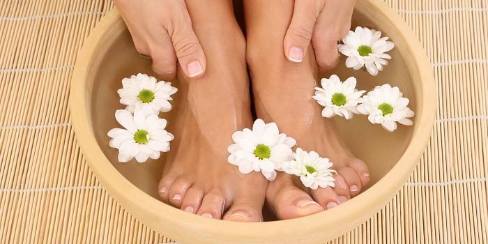 Bain de pieds