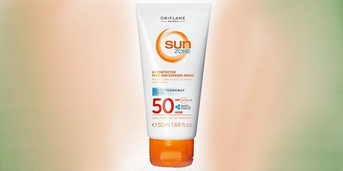 Oriflame Sun Zone aurinkovoide SPF 50