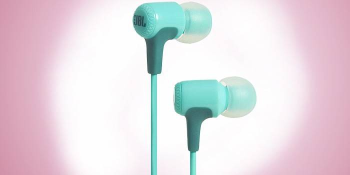 Fones de ouvido a vácuo JBL E15