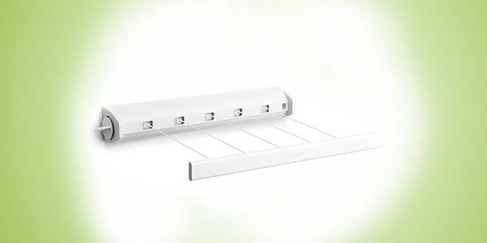Brabantia white csúszó fehér szárító