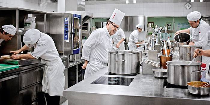 Serviço de Comida de Cozinha