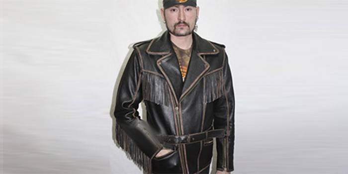 „Rockbunker Vip“ serijos „Planeswalker Fringe“ odinė striukė
