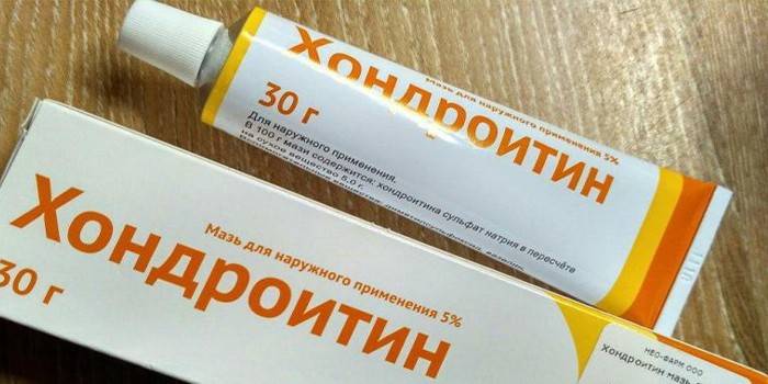 Chondroitin mast u pakiranju