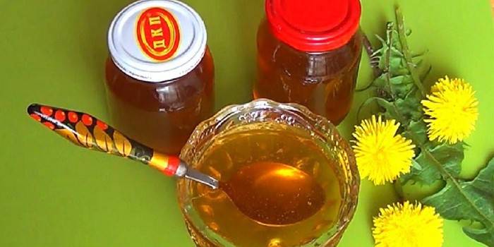 Mermelada de diente de león tradicional