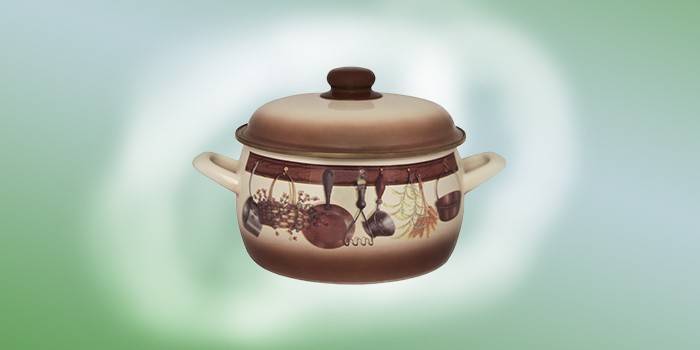 Garnek emaliowany 1,7 L Exclusive (8) 131767, METRO