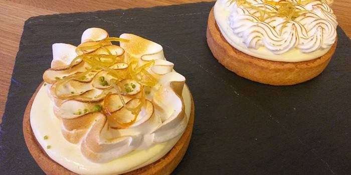 Tarte à la meringue italienne