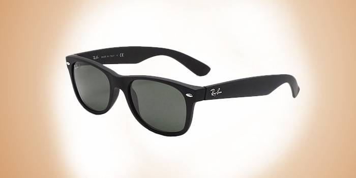 نظارات رجالية العلامة التجارية Ray-Ban 2132 New Wayfarer 622