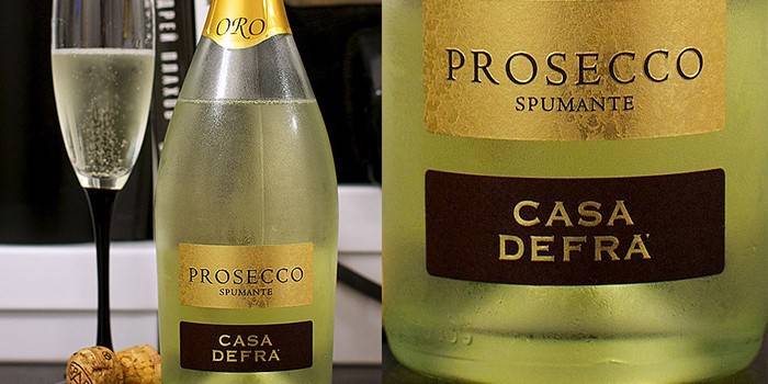 Prosecco spumante