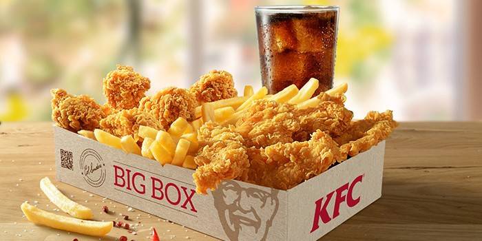 Mint a KFC-ben
