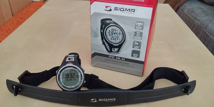 Nadgarstkowy monitor pracy serca Sigma PC 15.11
