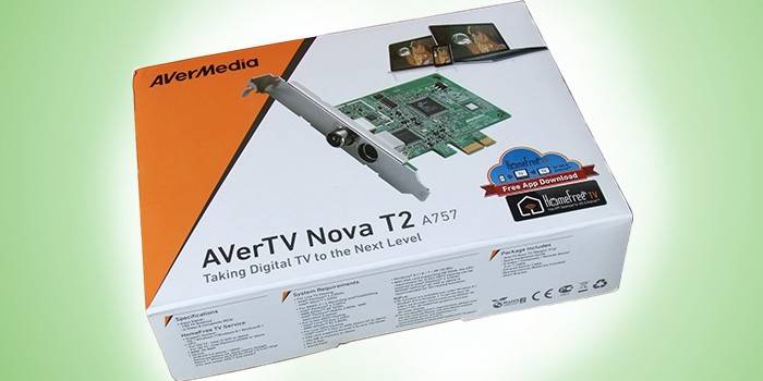מקלט למחשב AVerMedia Technologies באריזה
