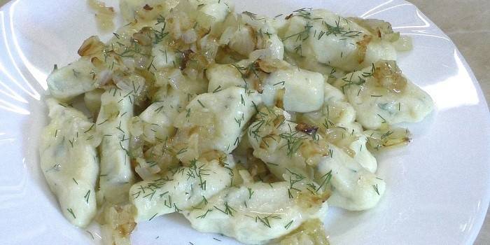 Kızarmış gnocchi
