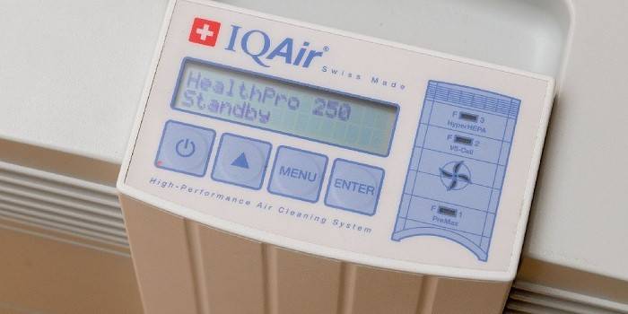 เครื่องฟอกอากาศ IQAir HealthPro 250